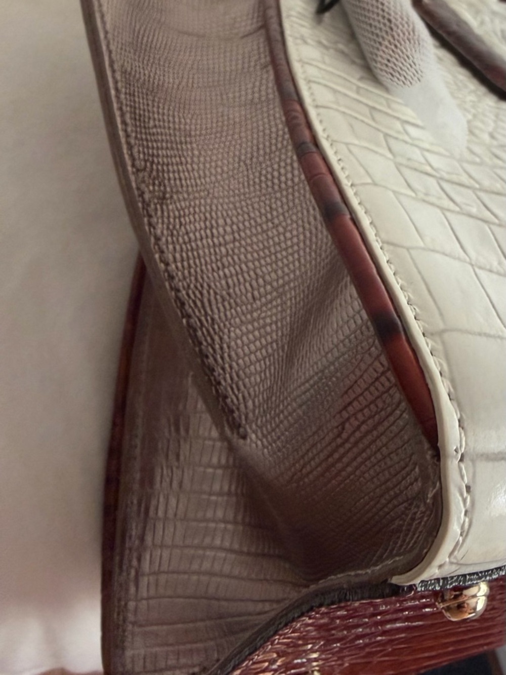 NWT Brahmin Priscilla Satchel - Picture 7 of 12